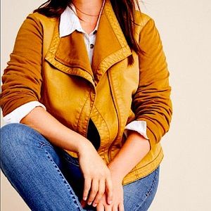 Anthropologie Marrakech Faravel Moto Jacket